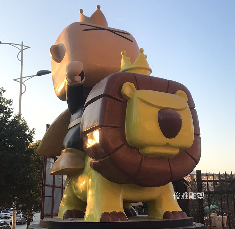 昆明金泰國際凱佩廣場玻璃鋼雕塑